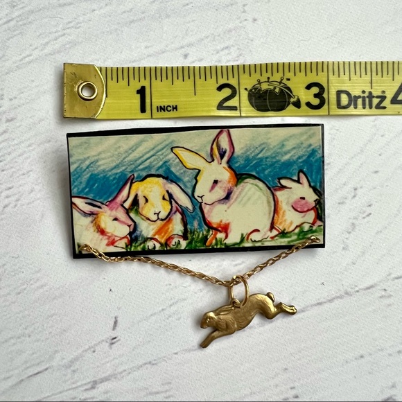 Vintage Easter Pins, Set of 3 - Picture 3 of 5